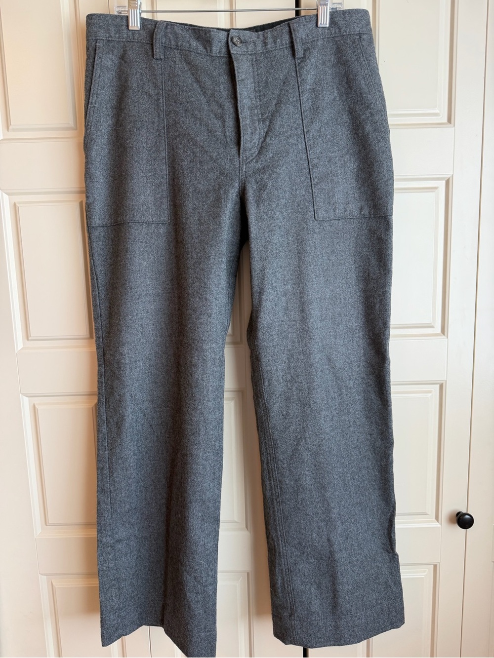 Banana Republic Gray Workwear Trouser Pants sz 34